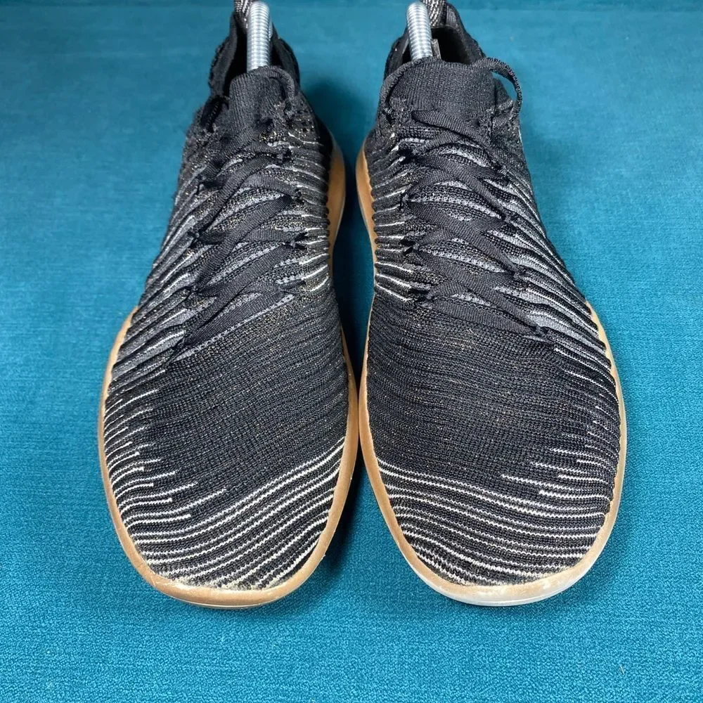 Size 10 - Women’s Nike Free Transform Flyknit black shoes